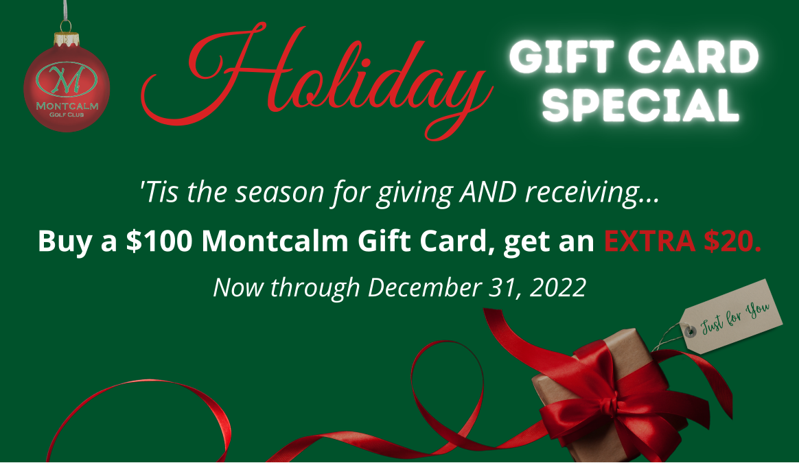 Gift Cards - Montcalm Golf Club